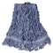 Rubbermaid Commercial Super Stitch Blend Mop Head, Medium, Cotton/Synthetic, Blue, PK6 FGD21206BL00 - alternate 1